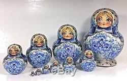 Russian Nesting doll, Matryoshka 10 pcs set