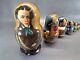 Russian Nesting Dolls Rare Early Unknown Art Wooden Figures Toy Matryoshka 7