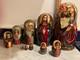 Russian Orthodox Nesting Dolls Matryoshka- Set Of 10 Dolls Christianity, 10 T