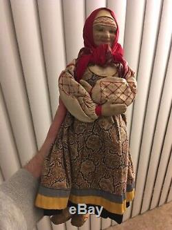 Russian Peasant Doll Antique