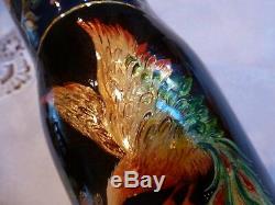 Russian Wooden Doll Wine Bottle Holder 13 Hand Painted Firebird OOAK MINT