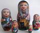 Russian Matryoshka Doll Nesting Babushka Baba Yaga Handmade Exclusive