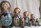 Russian Matryoshka Doll Nesting Babushka Christmas Tales Handmade Exclusive