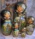 Russian Matryoshka Doll Nesting Babushka Saint Petersburg Handmade Exclusive