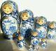 Russian Matryoshka Doll Nesting Babushka Beauty Gjel Handmade Exclusive