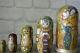 Russian Matryoshka Doll Nesting Babushka Beauty Gustav Klimt Cats Handmade
