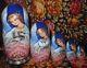 Russian Matryoshka Doll Nesting Babushka Beauty Angels Handmade Exclusive