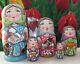 Russian Matryoshka Doll Nesting Babushka Beauty Chicken Handmade Exclusive