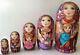 Russian Matryoshka Doll Nesting Babushka Beauty Color Handmade Exclusive