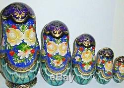 Russian matryoshka doll nesting babushka beauty girl Moscow handmade exclusive