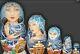 Russian Matryoshka Doll Nesting Babushka Beauty Girl Winter Handmade Exclusive