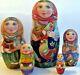 Russian Matryoshka Doll Nesting Babushka Beauty Handmade Exclusive