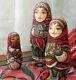 Russian Matryoshka Doll Nesting Babushka Beauty Handmade Exclusive