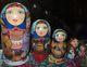 Russian Matryoshka Doll Nesting Babushka Carnival Handmade Exclusive
