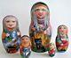 Russian Matryoshka Doll Nesting Babushka Tales Bbaba Yaga Handmade Exclusive