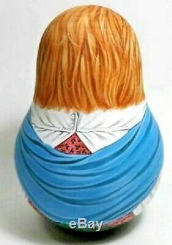 Russian matryoshka tumbler babushka doll beauty Easter egg handmade exclusive