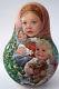 Russian Matryoshka Tumbler Babushka Doll Beauty Christmas Handmade Exclusive