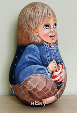 Russian matryoshka tumbler doll babushka beauty handmade exclusive