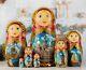 Russian Nesting Dolls Matryoshka Dolls With Saint-petersburg Russian Dolls