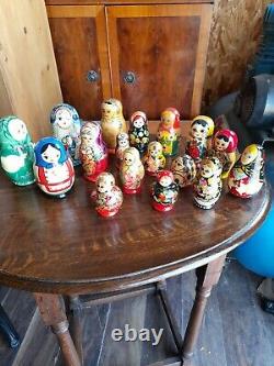 Russian wooden nesting dolls