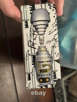 SET of 6 Robot Nesting Dolls Matryoshka Madness! Babushka Silver Russian New