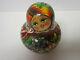 Signed Rare Vintage Hand Painted 10 Russian Nesting Dolls, Excellent Shape