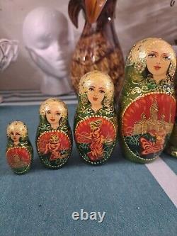 Sergiev Posad 5 Piece Matryoshka Doll Russian Nesting Doll