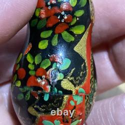 Set Of 7 Russian Matryoshka Nesting Dolls Signed Hand Painted Russia 1996 Meot
