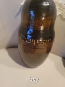 Set of 5 Life Scenes of Jesus Nesting Dolls Matryoshka-signed By Artist. Russian