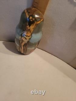 Set of 5 Life Scenes of Jesus Nesting Dolls Matryoshka-signed By Artist. Russian