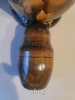 Set of 5 Life Scenes of Jesus Nesting Dolls Matryoshka-signed By Artist. Russian