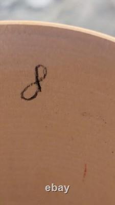 Signed Russian Political Nesting Dolls 7pc. Set, Yeltsin, Gorbachev, Lenin, Stalin