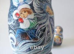 Snow Queen Nesting Doll Set of 5 (Russian Collection Sacramento) Sale