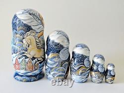 Snow Queen Nesting Doll Set of 5 (Russian Collection Sacramento) Sale
