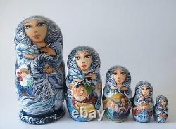 Snow Queen Nesting Doll Set of 5 (Russian Collection Sacramento) Sale