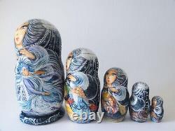 Snow Queen Nesting Doll Set of 5 (Russian Collection Sacramento) Sale