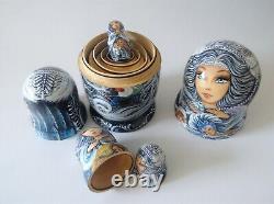 Snow Queen Nesting Doll Set of 5 (Russian Collection Sacramento) Sale