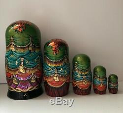 Swan Lake ballet inspired Matryoshka, Babushka, Russian Nesting dolls