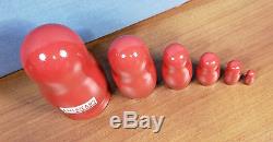 THE AMERICANS 2018 FYC Promo FINAL SEASON 6 Russian Nesting Dolls MATRYOSHKA Set