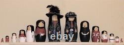 The White Stripes Nesting Dolls Jack Meg RARE Complete Set