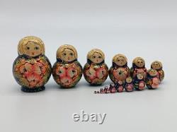Tiny & Unique Nesting doll, 9cm 3.5 matrioshka set of 15, Collectible matreshka