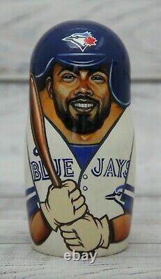 Toronto Blue Jays Baseball MLB Sport Doll 7.1 Hand Painted Russian Nesting Doll