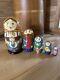 Traditional Matryoshka Happy Family Nesting Dolls Russian Hand Painted 5 Signed