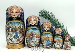 Traditional Matryoshka, Russian Nesting dolls, Babushka
