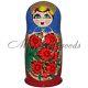 Traditional Russian Doll 69 Cm 11 Kg! 50 Pc Handpainted Babushka Doll Matryoshka