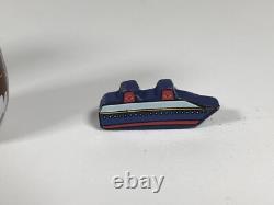 VTG DISNEY CRUISE LINE DCL MICKEY RUSSIAN NESTING DOLLS SET Holland Lumberjack