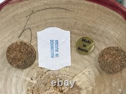 VTG Santa Claus Russian Matryoshka 7 Piece Nesting Dolls Signed Sergiev Posad