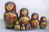 Vintage 10pcs Signed Matryoshka Russian Fairy Tale Nesting Doll Magnificent 2000