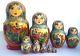 Vintage 10pcs Signed Matryoshka Russian Fairy Tale Nesting Doll Magnificent 2001
