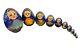 Vintage 10 Piece Russian Nesting Dolls Signed Xepcoh 2002 Landscape Egg Shape